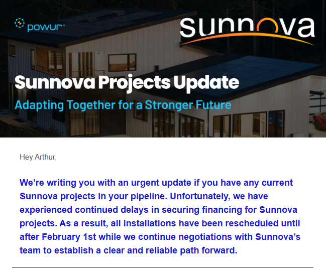 sunnova payment