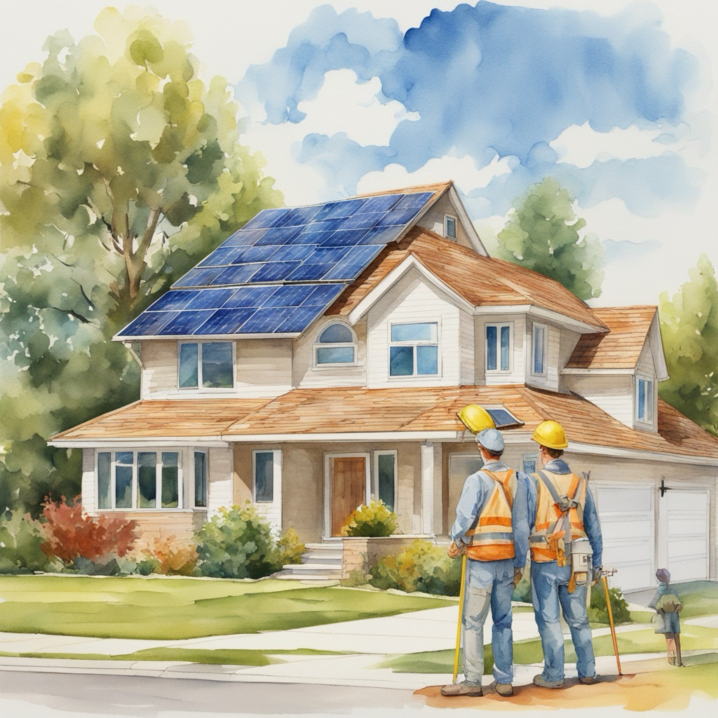 home solar panels