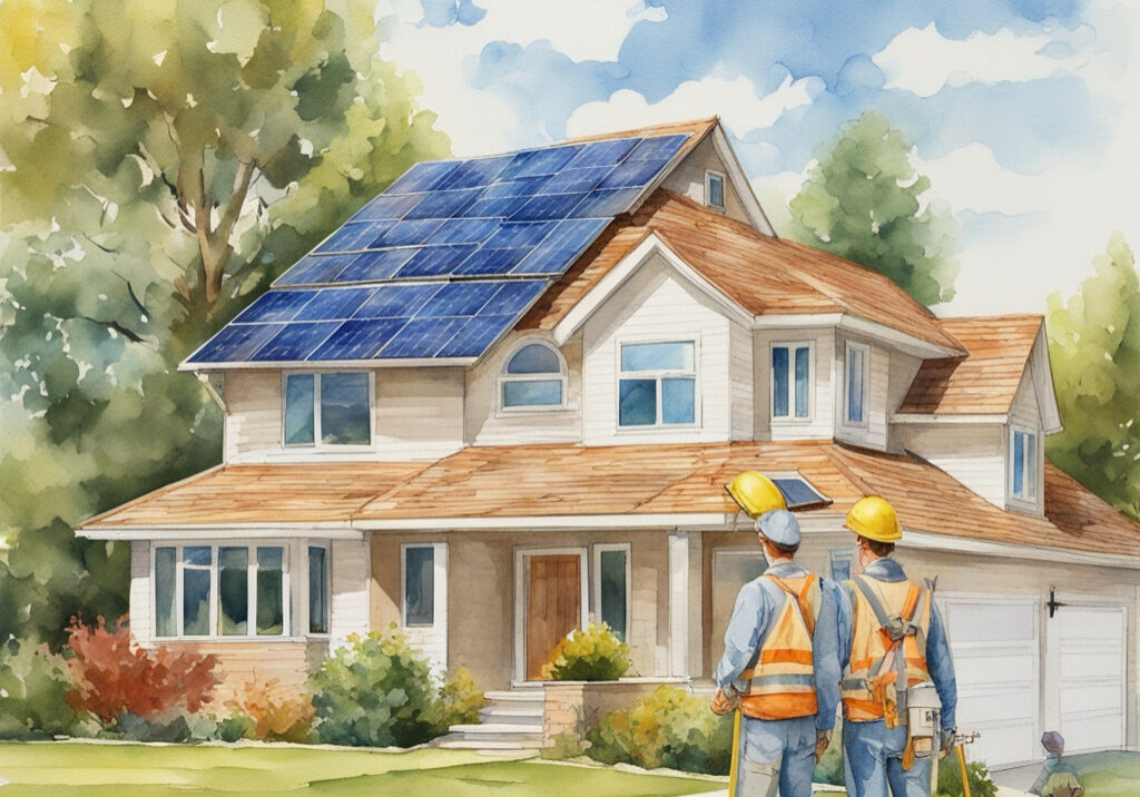home solar panels